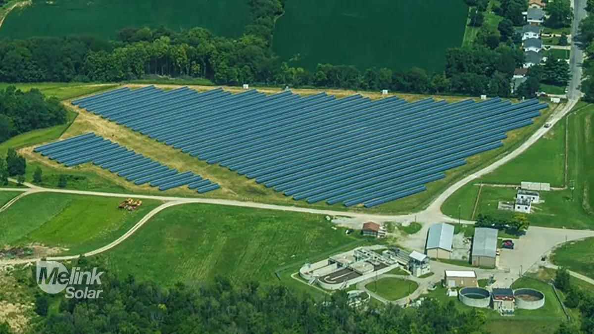Solar installation at Cedarville University