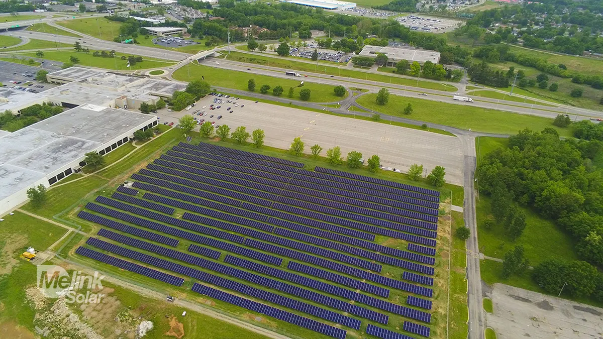 Solar installation at Lexmark